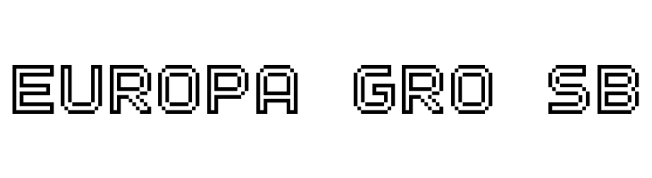 Outline Pixel-7  Free Fonts Download