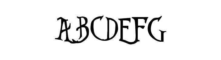 Nightmare-Before-Christmas  Free Fonts Download