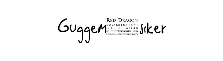 Red Dragon : Francis Dolarhyde  Free Fonts Download