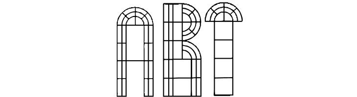 Arch Window  Free Fonts Download