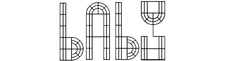 Arch Window  Free Fonts Download