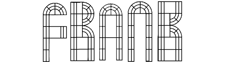 Arch Window  Free Fonts Download