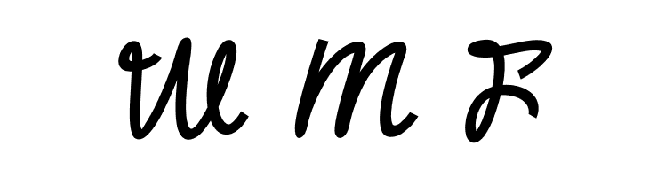 DHF Broffont Script Italic  Free Fonts Download