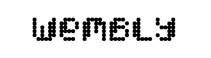 Pixcel DotMatrix  Free Fonts Download