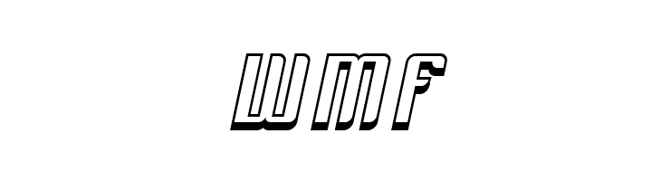 Dymeda Shadow Italic  Free Fonts Download