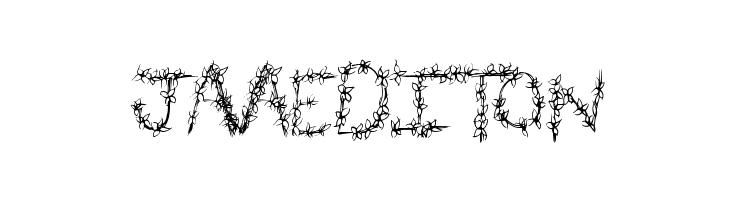 FlowerHeader  Free Fonts Download