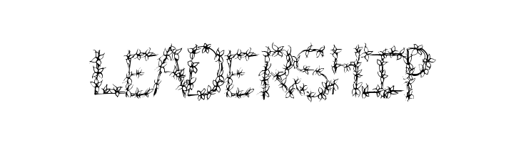 FlowerHeader  Free Fonts Download