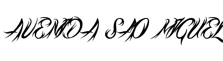Tribal Script  Free Fonts Download