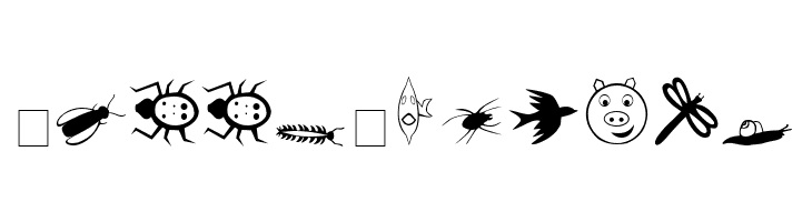 Carr Animal Dingbats  Free Fonts Download
