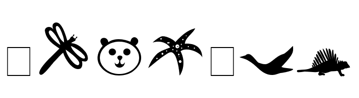 Carr Animal Dingbats  Free Fonts Download
