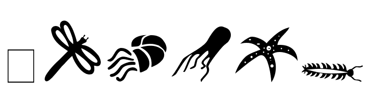 Carr Animal Dingbats  Free Fonts Download