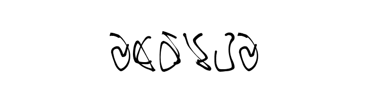 InsideOut Cow 1  Free Fonts Download