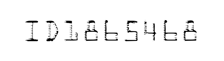 deRez hiTek  Free Fonts Download