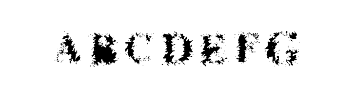 Iron Filings  Free Fonts Download