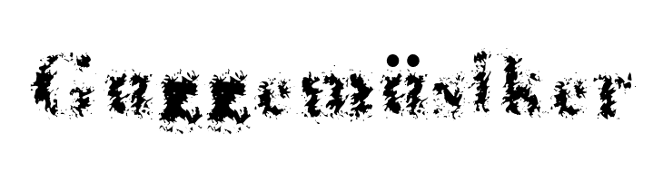 Iron Filings  Free Fonts Download