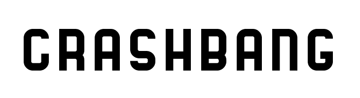 CRASHBANG Stadium Regular Font