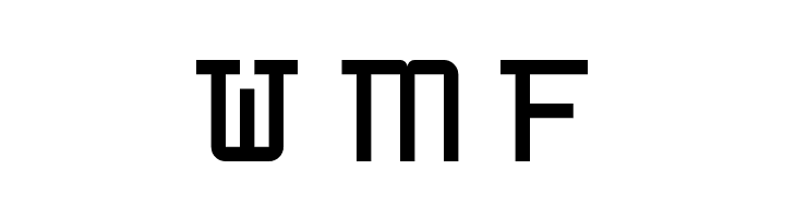WLM 1F Round Serif Regular  Free Fonts Download