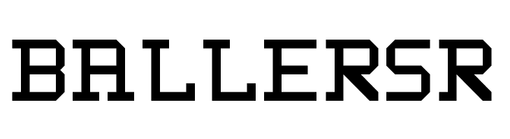 WLM 1F Block Serif Regular  Free Fonts Download