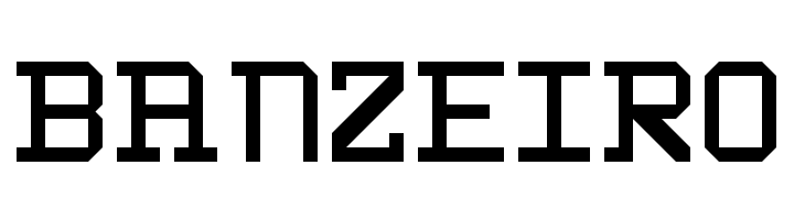 WLM 1F Block Serif Regular  Free Fonts Download