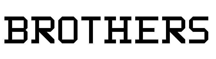 WLM 1F Block Serif Regular  Free Fonts Download