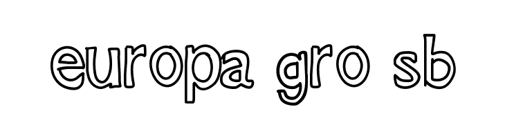 JustColesBlockOutlines  Free Fonts Download