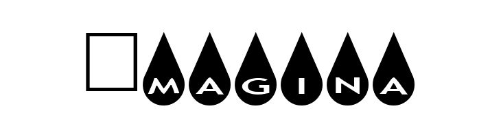 AlphaShapes raindrops  Free Fonts Download