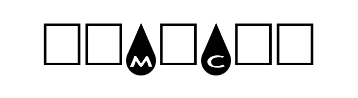 AlphaShapes raindrops  Free Fonts Download