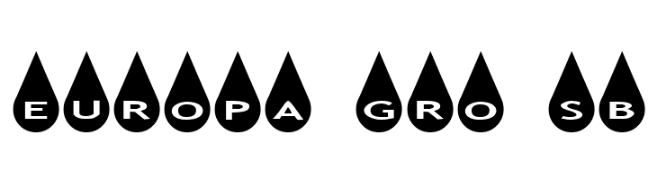 AlphaShapes raindrops  Free Fonts Download