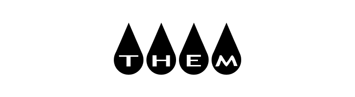 AlphaShapes raindrops  Free Fonts Download