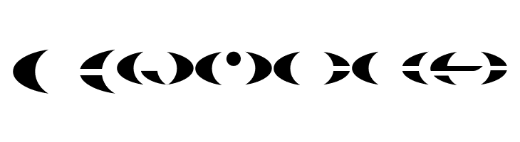 Cresent Obfuscated  Free Fonts Download