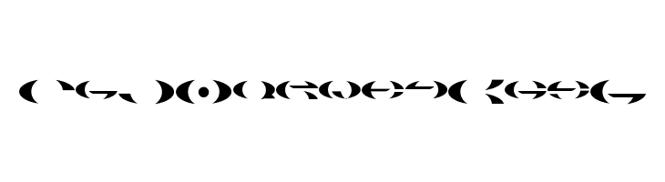 Cresent Obfuscated  Free Fonts Download