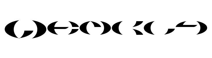 Cresent Obfuscated  Free Fonts Download