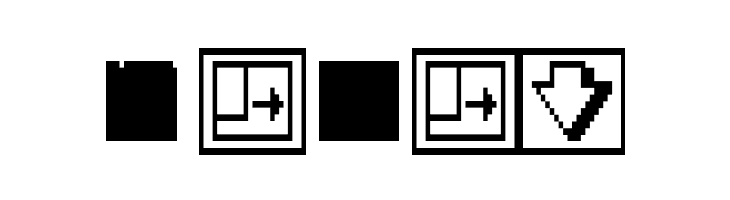 Empty Folders 2X3Y  Free Fonts Download
