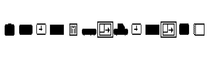 Empty Folders 2X3Y  Free Fonts Download