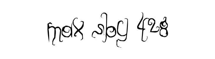 dilate.  Free Fonts Download