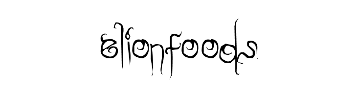dilate.  Free Fonts Download