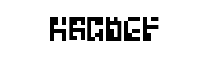 Bitwise Alpha  Free Fonts Download