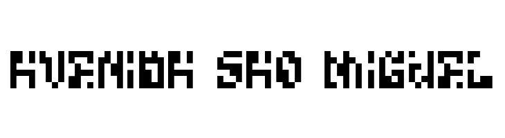 Bitwise Alpha  Free Fonts Download