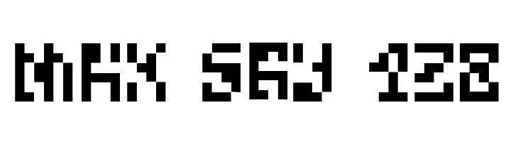 Bitwise Alpha  Free Fonts Download