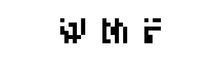 Bitwise Alpha  Free Fonts Download