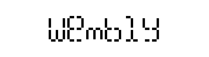 SixteenSegments  Free Fonts Download