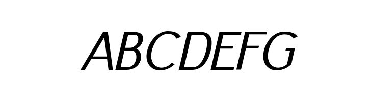 Pfennig Italic  Free Fonts Download