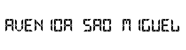 Advanced Pixel LCD-7  Free Fonts Download