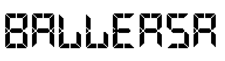 Advanced Pixel LCD-7  Free Fonts Download