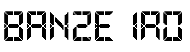 Advanced Pixel LCD-7  Free Fonts Download