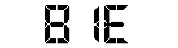 Advanced Pixel LCD-7  Free Fonts Download