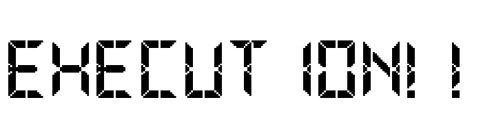 Advanced Pixel LCD-7  Free Fonts Download