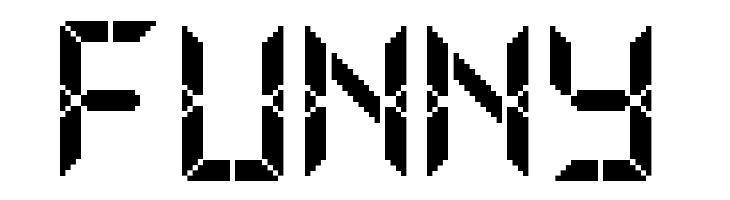 Advanced Pixel LCD-7  Free Fonts Download