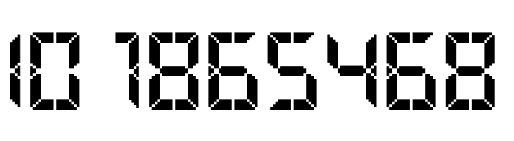 Advanced Pixel LCD-7  Free Fonts Download