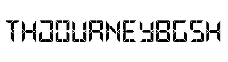 Advanced Pixel LCD-7  Free Fonts Download